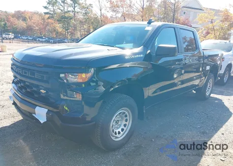 2026 Chevrolet Silverado 1500 4Wd Short Bed Wt/4Wd Standard Bed Wt из США, поврежденный, VIN 1GCPKAEK5TZ198972